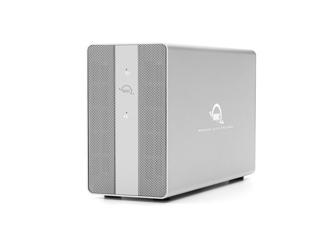 OWC 0TB Mercury Elite Pro Dual RAID Storage Enclosure with USB-C (10Gb/s) + 3-Port Hub