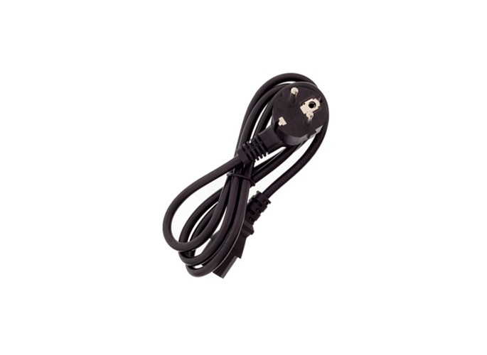 OWC 1.0 Meter (39") UL Certified 3-Pin Power Cord from AC Adapter to wall for Europe, Russia