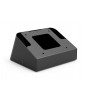 Maclocks Compulocks AV Capsule stand - secure tablet kiosk with a 30-degree viewing angle