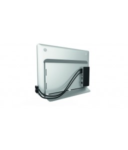 LMP VerticalStand, Aluminium stand for 12" to 16" laptop (including new M2 MacBook Air/Pro 13") - Silver