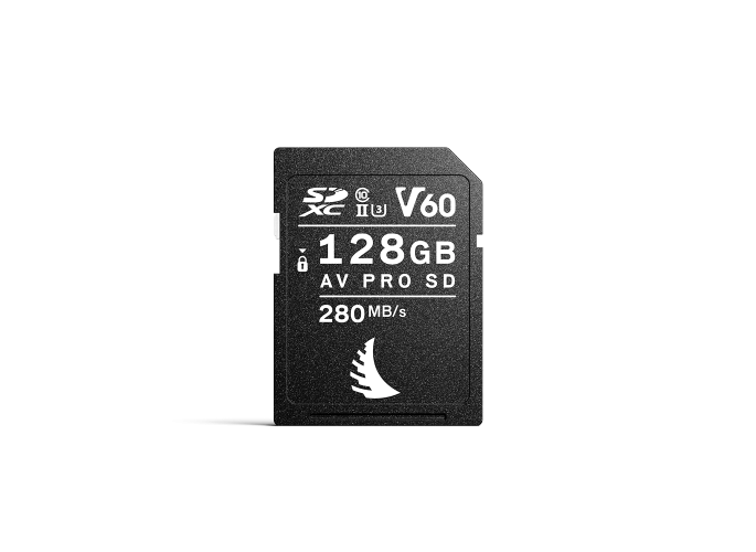 AngelBird Tarjeta de memoria UHS II SDXC V60 de 128 GB para grabar vídeo/foto Full HD, 4K+ y RAW