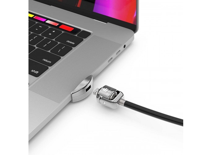Maclocks Compulocks Ledge MacBook Pro 16" Lock Adapter with Keyed Cable Lock (not for M1 version)