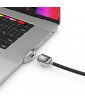 Maclocks Compulocks Ledge MacBook Pro 16" Lock Adapter with Keyed Cable Lock (not for M1 version)