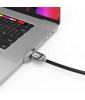 Maclocks Compulocks Ledge MacBook Pro 16" Lock Adapter with Keyed Cable Lock (not for M1 version)