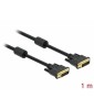Delock Cable DVI 24+5 male to DVI 24+5 male 1 m - black