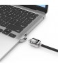 Maclocks Compulocks MacBook Air 2020 Lock Sicherheitsleiste mit verschlüsseltem Kabelschloss