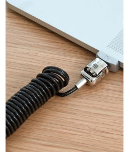 Maclocks Compulocks Universelles Sicherheits-Spiralkabelschloss mit Schlüssel