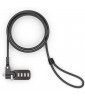 Maclocks Compulocks Blade Universal Cable Lock Adapter with Combination Lock - Silver