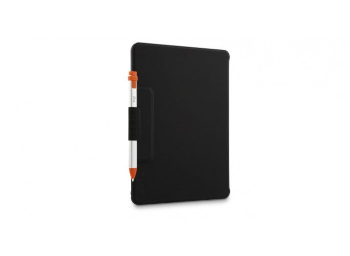 LMP ProtectCase for iPad 10.2" 7th/8th/9th Gen, stand, magnetic front flap, sleep & wake, pencil slot - black