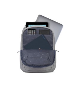 Rivacase grey Laptop backpack 15.6"