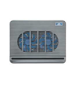 Rivacase silver laptop cooling pad up to 15,6"