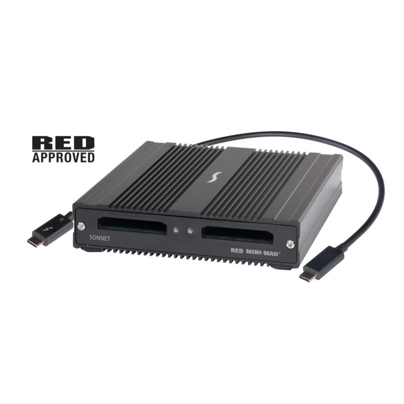 Sonnettech SF3 Series - RED MINI-MAG Pro Card Reader - Thunderbolt 3
