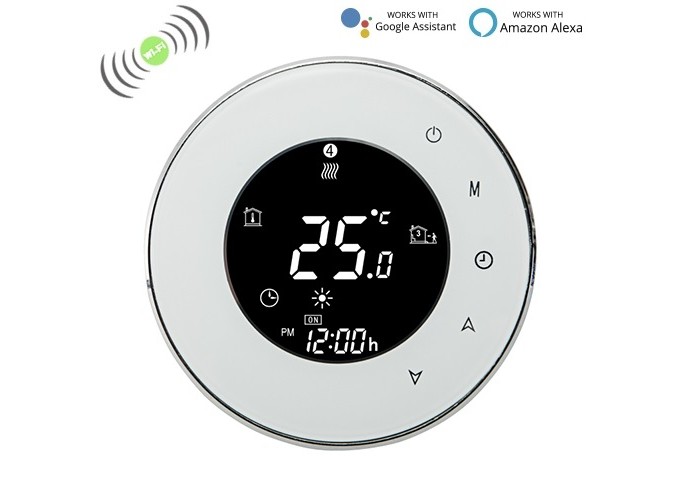 Renov8 Smart Wi-Fi Thermostat for gas boiler - compatible 86x86 box