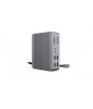 LMP USB-C SuperDock 4K 15 Port & Dual 4K@60 Hz, Slot T-Bar, 2x HDMI, Mini-DP, DP, Gigabit, 2x USB-A 3.0 , USB-A 3.1 Gen2, 2x USB-C 3.1 Gen2, 2x USB 2.0, 3.5mm Audio, SD 4.0,, 87W PD, 130W DC