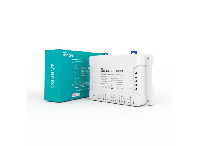 Sonoff 4CHPROR3 - 4-gang Wi-Fi Smart Switch with RF Control