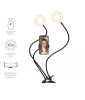 Cygnett V-Dual Classic 2-in-1 Dual Ring Light with Phone Holder