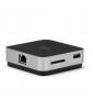 OWC USB-C Travel Dock E 6 ports: 2 x USB 3.2 Type-A, 1 x HDMI 2.0, 1 x SD card reader, 1x Gigabit Ethernet, 1 x USB-C