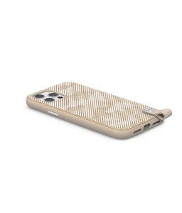 Moshi Altra for iPhone 12/12 Pro (SnapTo™) slim case with wrist strap - Beige