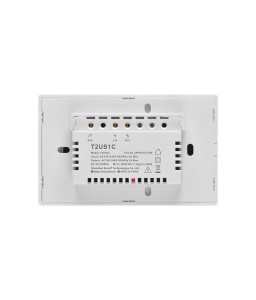Sonoff T2US1C - 1-gang Wi-Fi Smart Wall Switch US - White