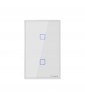 Sonoff T2US2C - Wi-Fi Smart Wall Switch US a 2 canali - Bianco