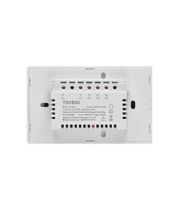 Sonoff T2US3C - 3-gang Wi-Fi Smart Wall Switch US - White