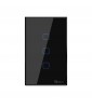 Sonoff T3US3C - Wi-Fi Smart Wall Switch US a 3 canali - Nero