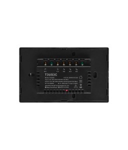 Sonoff T3US3C - Wi-Fi Smart Wall Switch US a 3 canali - Nero