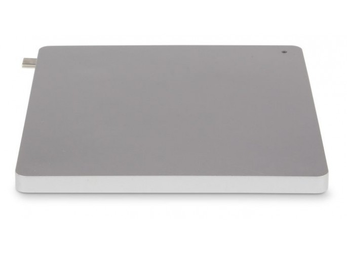 LMP Wireless Charging Pad with Qi tech, USB-C to KB-1843 & USB-C charging port, USB-C charging cable, silver
