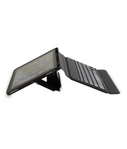 LMP Keyboard ProtectCase for iPad 10.2" (2019/2020/2021), 7/8/9th Gen, stand, magn. front flap, sleep & wake, Pencil/Crayon/, Bluetooth, CH layout, black