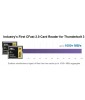 Sonnettech SF3 Series - CFast 2.0 Pro Card Reader - Thunderbolt 3