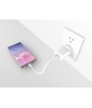 Cygnett PowerPlus alimentatore 18W USB a ricarica veloce + QC 3.0 con Cavo 1,5m da USB-C a USB-A Bianco
