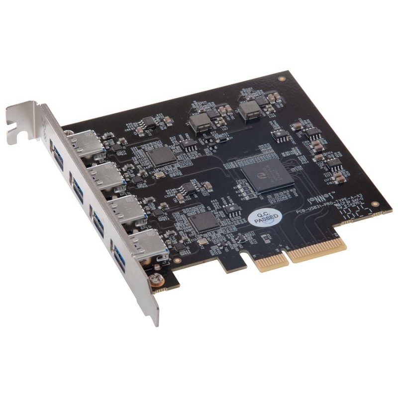 Sonnettech Allegro Pro USB-A 3.2 Gen 2 PCIe Card (4 x 10Gb charging ports)