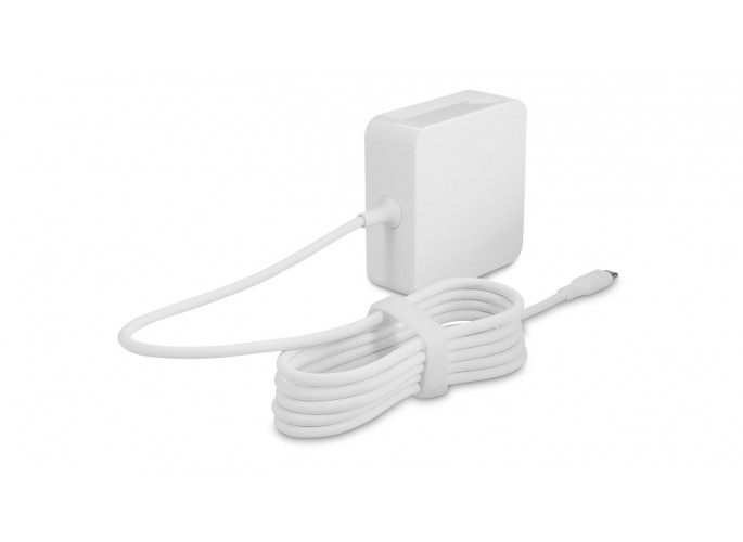LMP USB-C Power Adapter 96W, PD (max. 96W), fixed power cable 1.5 m, AC cable 1.5 m, white