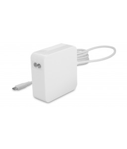 LMP USB-C Power Adapter 96W, PD (max. 96W), fixed power cable 1.5 m, AC cable 1.5 m, white