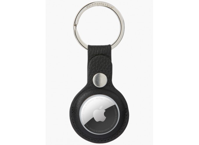 dbramante1928 Copenhagen - AirTag Key Ring - Black/Silver