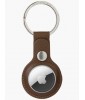 dbramante1928 Copenhagen - AirTag Key Ring - Dark Tan/Silver