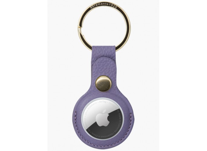 dbramante1928 Copenhagen - AirTag Key Ring - Db Purple/Gold