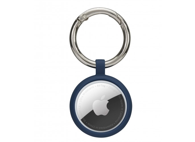 dbramante1928 Greenland - AirTag Key Ring - Pacific Blue