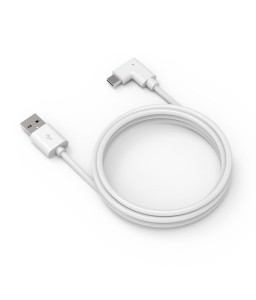 Maclocks Compulocks 6ft 2.0 USB-A to 90-Degree USB-C Cable - White