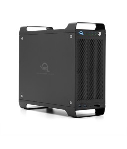 OWC 144.0TB ThunderBay Flex, flexible 8-bay Storage/Dock/PCIe Enclosure with 2x TB3 Ports Featuring SoftRAID XT. TB 3 cable incl.