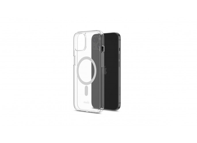 Moshi Arx Clear Slim Hardshell Case (MagSafe) for iPhone 13 - Clear