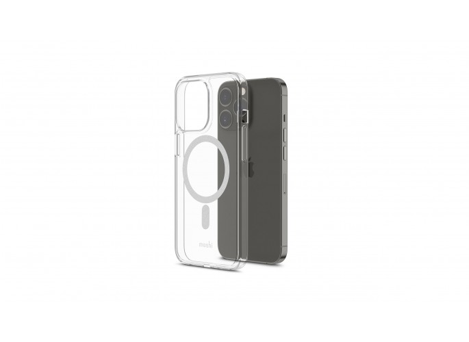 Moshi Arx Clear Slim Hardshell Case (MagSafe) for iPhone 13 Pro - Clear