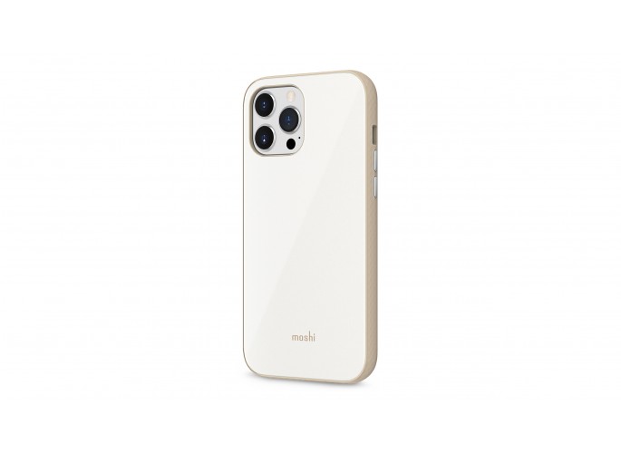Moshi iGlaze for iPhone 13 Pro Max - Pearl White