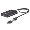 Sonnettech DisplayLink Dual 4K 60Hz DisplayPort Adapter for M1/M2/M3 Thunderbolt Macs
