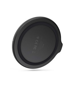 Vonmählen Aura - The Wireless Charging Pad (USB-C to USB-A cable included) - Faux Leather Black