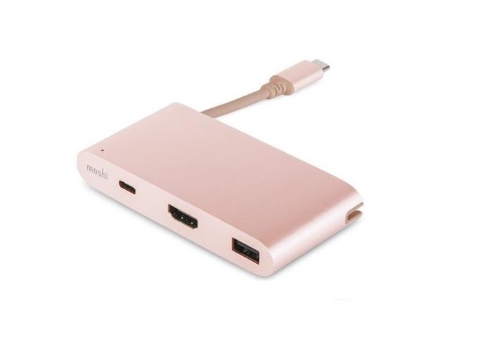 Moshi USB-C Multiport Adapter - Golden Rose