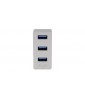 LMP USB-C Tiny Hub, 3 port USB-A hub - Silver