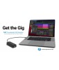 Sonnettech Thunderbolt AVB Adapter - Compact, Professional Bus-powered Gigabit Ethernet Adapter with AVB Support for Mac Computers with Thunderbolt Ports