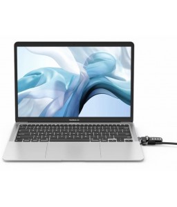 Maclocks Compulocks Ledge MacBook Air 13" M1 2020 T-slot Ledge Lock Adapter with Combination Cable Lock