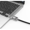 Maclocks Compulocks “THE LEGDE" Adaptador de ranura de seguridad paraMacBook Air con cable de seguridad con llave